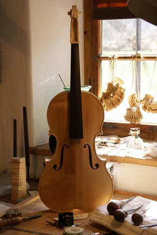 5 String Viola ready for varnish